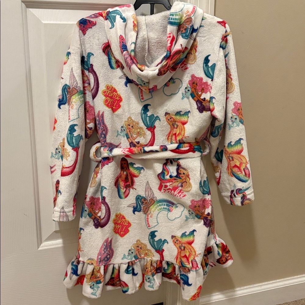 Barbie Mermaid Plush Robe - Picture 2 of 8
